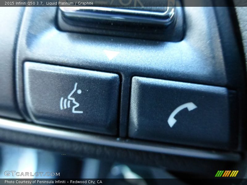 Liquid Platinum / Graphite 2015 Infiniti Q50 3.7