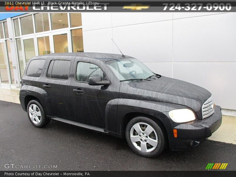 Black Granite Metallic / Ebony 2011 Chevrolet HHR LS