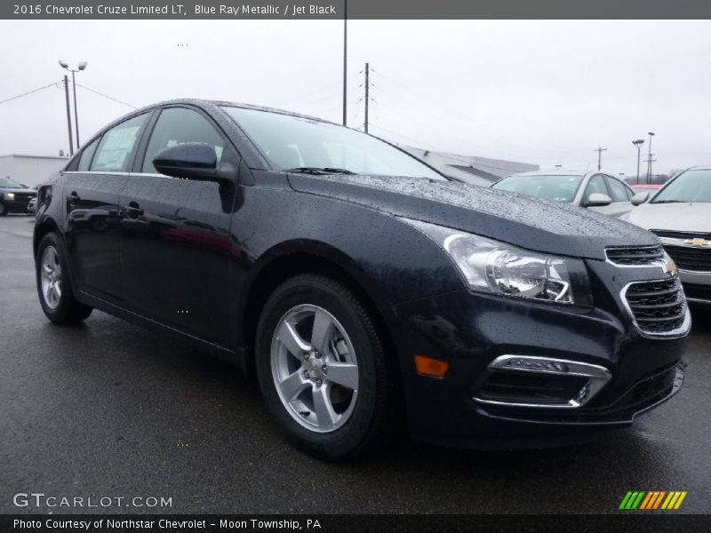 Blue Ray Metallic / Jet Black 2016 Chevrolet Cruze Limited LT