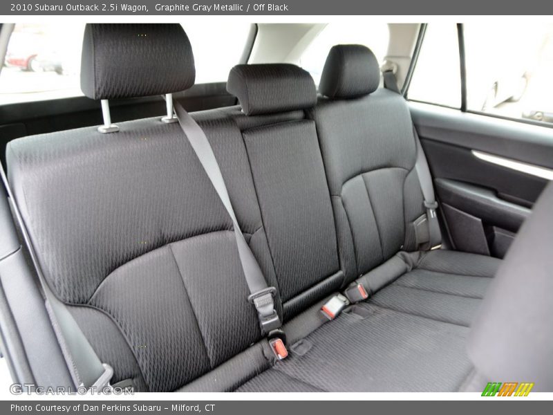 Graphite Gray Metallic / Off Black 2010 Subaru Outback 2.5i Wagon