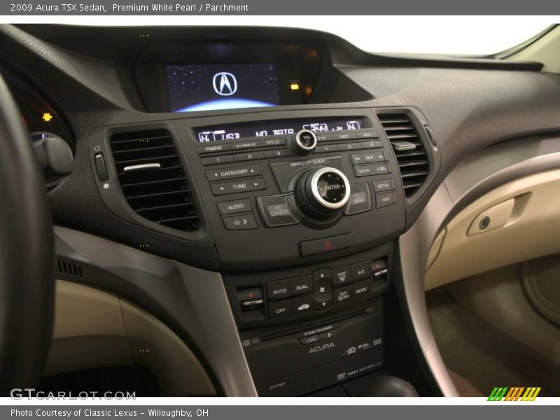 Premium White Pearl / Parchment 2009 Acura TSX Sedan