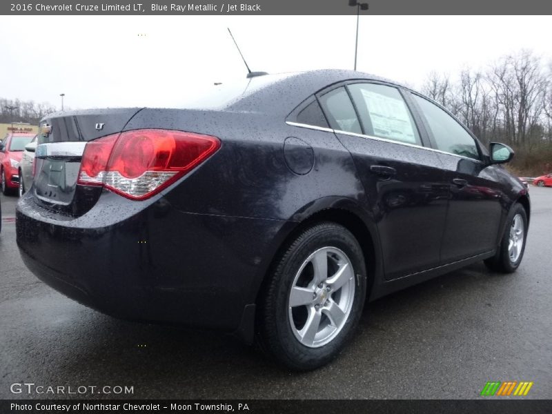 Blue Ray Metallic / Jet Black 2016 Chevrolet Cruze Limited LT