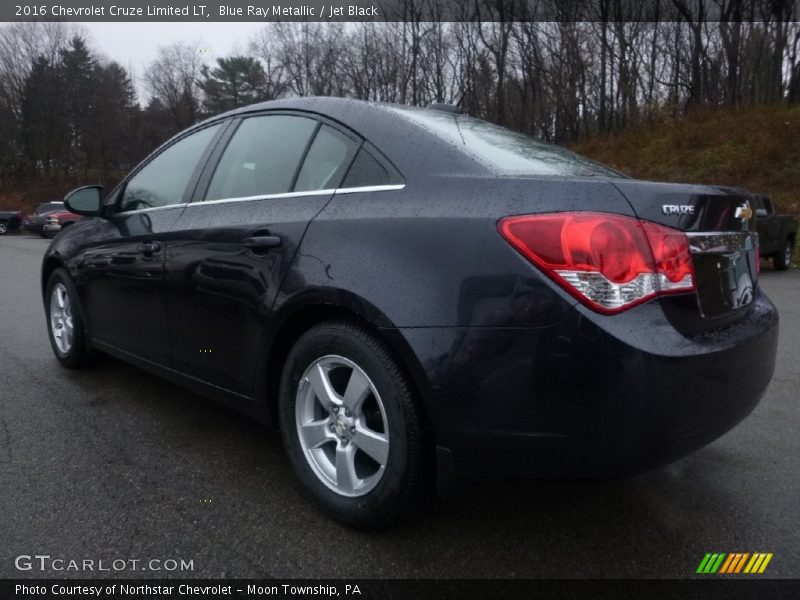 Blue Ray Metallic / Jet Black 2016 Chevrolet Cruze Limited LT