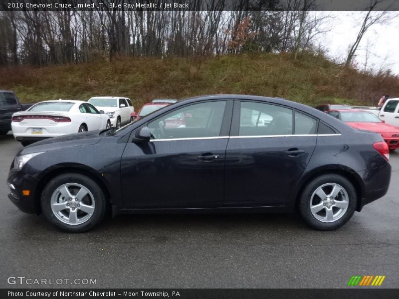 Blue Ray Metallic / Jet Black 2016 Chevrolet Cruze Limited LT