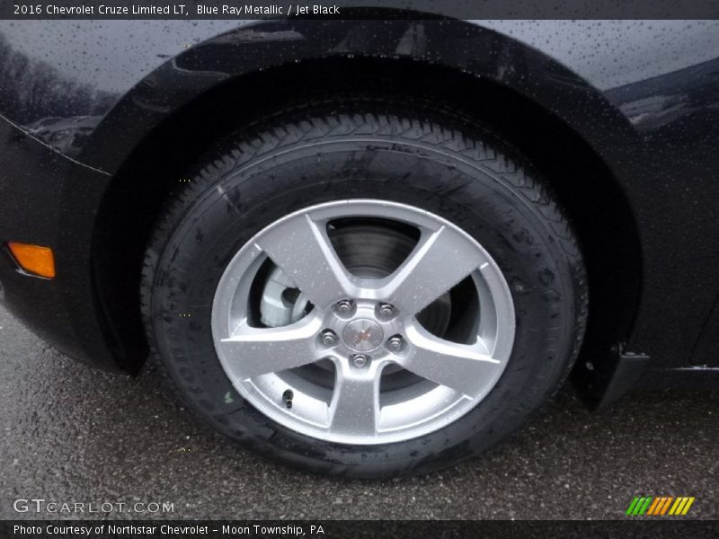 Blue Ray Metallic / Jet Black 2016 Chevrolet Cruze Limited LT