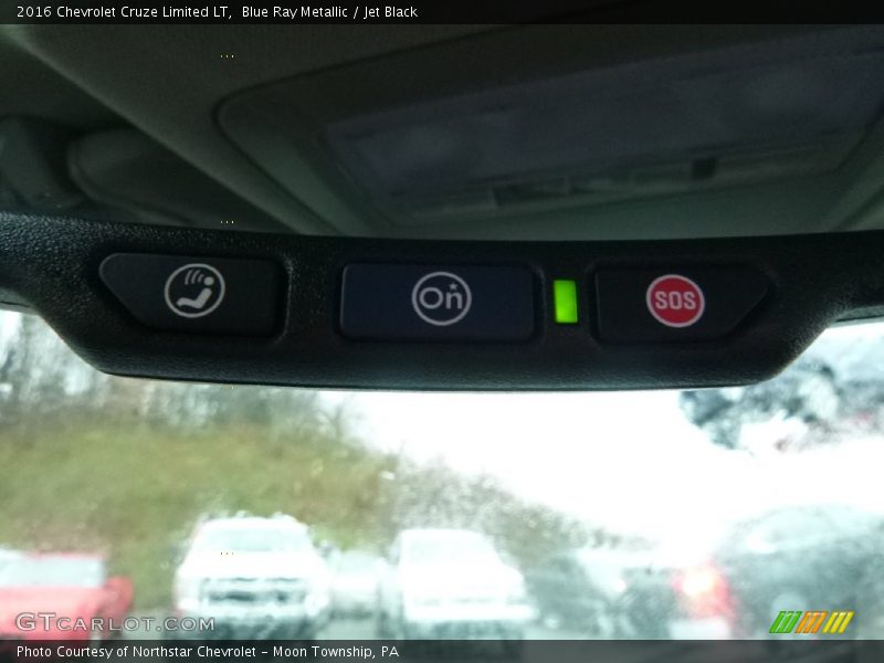 Blue Ray Metallic / Jet Black 2016 Chevrolet Cruze Limited LT