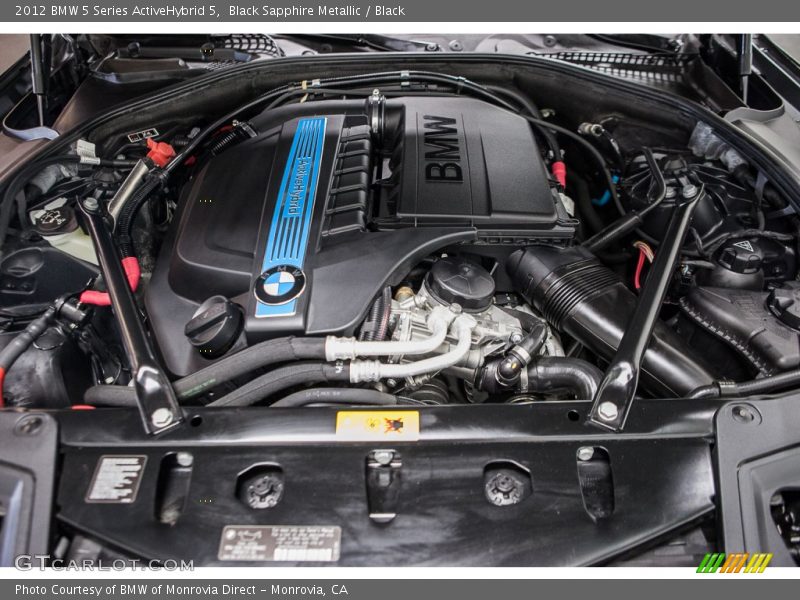  2012 5 Series ActiveHybrid 5 Engine - 3.0 Liter ActiveHybrid DI TwinPower Turbocharged DOHC 24-Valve VVT Inline 6 Cylinder Gasoline/Electric Hybrid