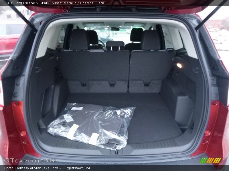 Sunset Metallic / Charcoal Black 2016 Ford Escape SE 4WD