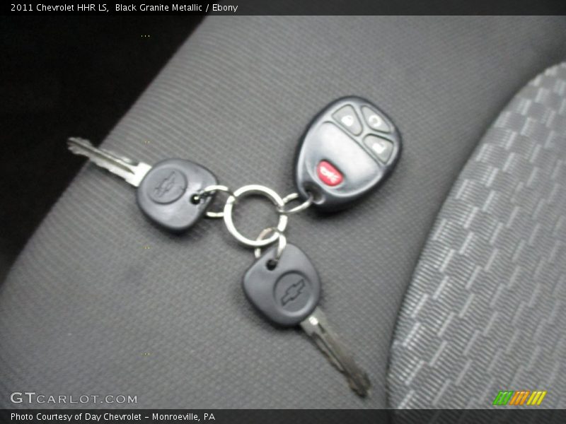 Black Granite Metallic / Ebony 2011 Chevrolet HHR LS