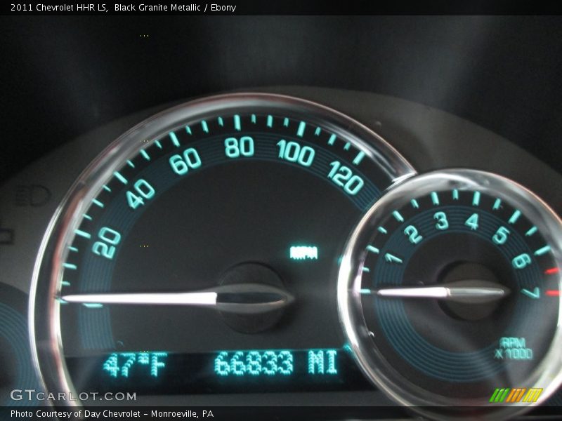 Black Granite Metallic / Ebony 2011 Chevrolet HHR LS