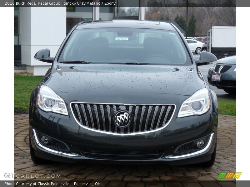 Smoky Gray Metallic / Ebony 2016 Buick Regal Regal Group