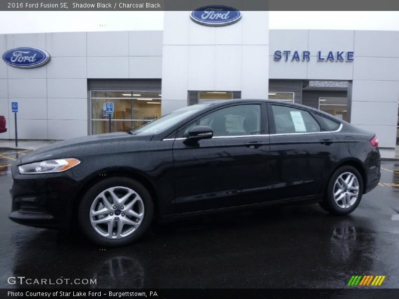 Shadow Black / Charcoal Black 2016 Ford Fusion SE