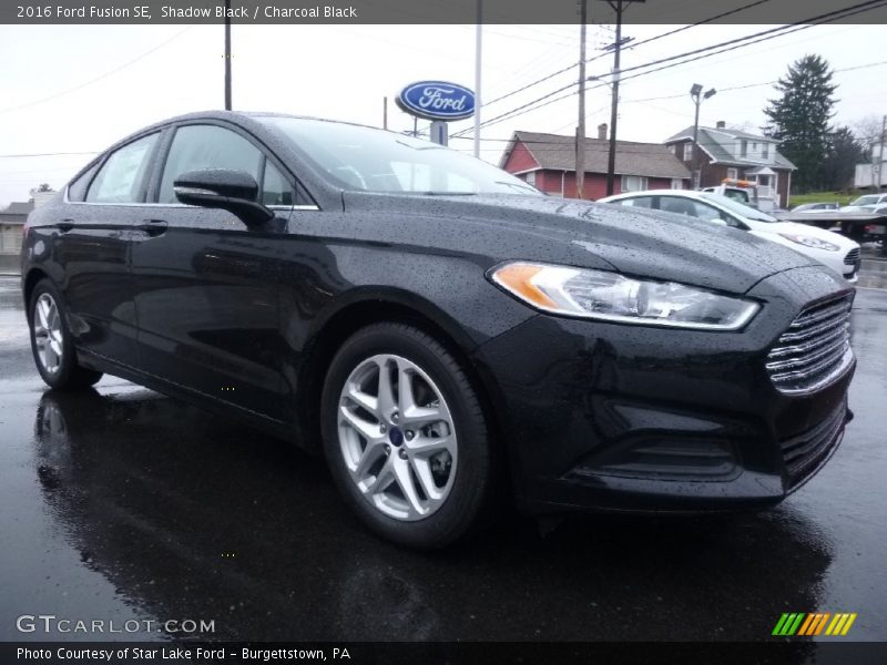 Shadow Black / Charcoal Black 2016 Ford Fusion SE