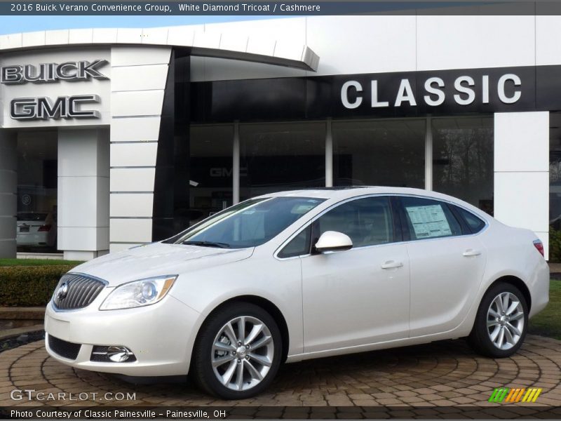 White Diamond Tricoat / Cashmere 2016 Buick Verano Convenience Group