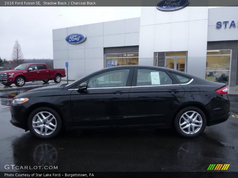Shadow Black / Charcoal Black 2016 Ford Fusion SE
