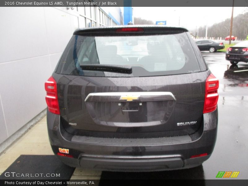 Tungsten Metallic / Jet Black 2016 Chevrolet Equinox LS AWD