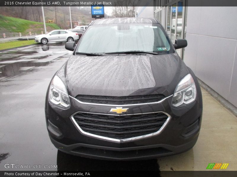 Tungsten Metallic / Jet Black 2016 Chevrolet Equinox LS AWD
