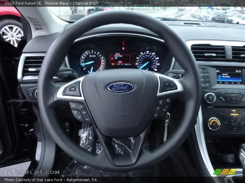 Shadow Black / Charcoal Black 2016 Ford Fusion SE