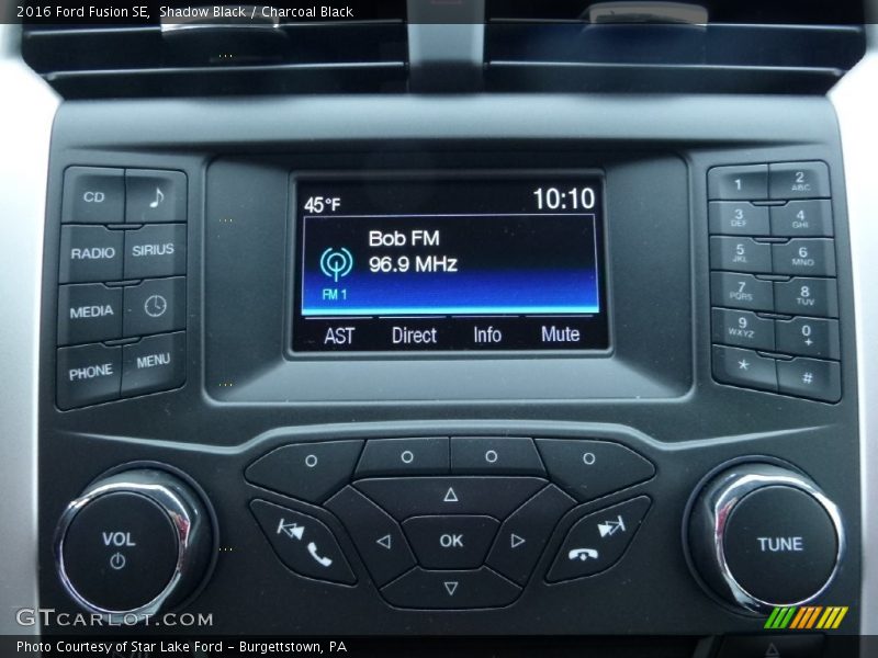 Shadow Black / Charcoal Black 2016 Ford Fusion SE