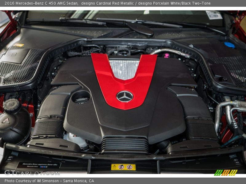  2016 C 450 AMG Sedan Engine - 3.0 Liter DI biturbo DOHC 24-Valve VVT V6