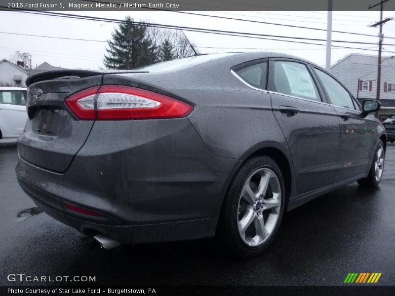 Magnetic Metallic / Medium Earth Gray 2016 Ford Fusion S