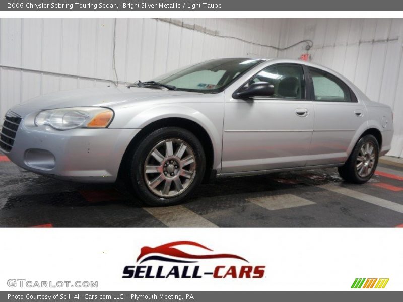 Bright Silver Metallic / Light Taupe 2006 Chrysler Sebring Touring Sedan