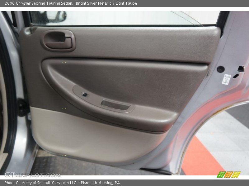 Bright Silver Metallic / Light Taupe 2006 Chrysler Sebring Touring Sedan