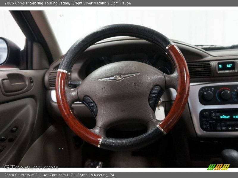 Bright Silver Metallic / Light Taupe 2006 Chrysler Sebring Touring Sedan