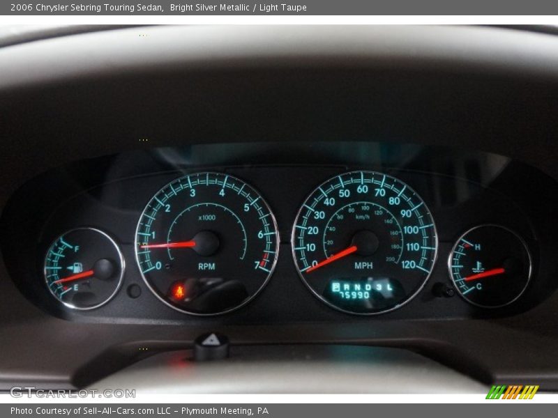 Bright Silver Metallic / Light Taupe 2006 Chrysler Sebring Touring Sedan