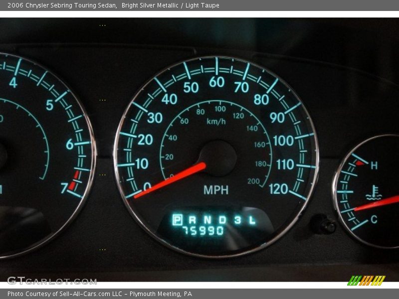 Bright Silver Metallic / Light Taupe 2006 Chrysler Sebring Touring Sedan