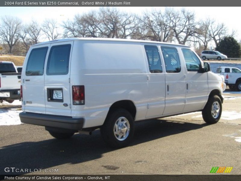 Oxford White / Medium Flint 2004 Ford E Series Van E250 Commercial
