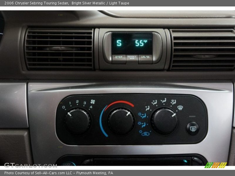 Bright Silver Metallic / Light Taupe 2006 Chrysler Sebring Touring Sedan
