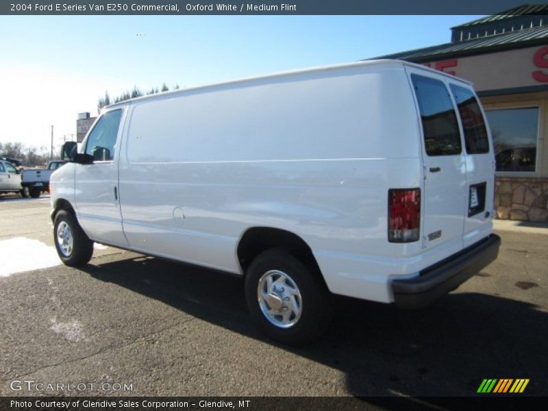 Oxford White / Medium Flint 2004 Ford E Series Van E250 Commercial