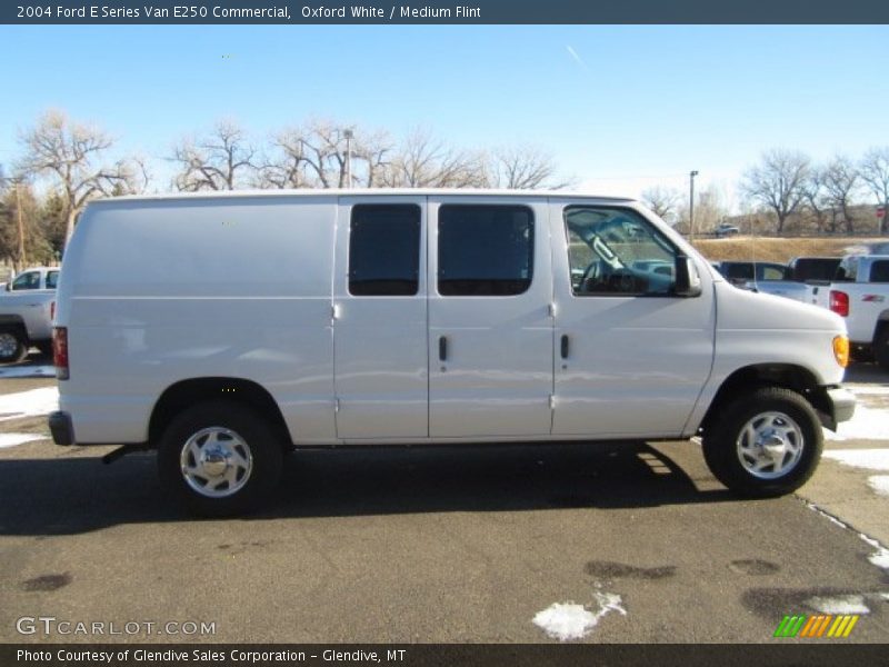 Oxford White / Medium Flint 2004 Ford E Series Van E250 Commercial