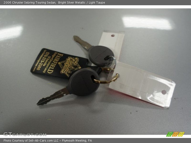 Bright Silver Metallic / Light Taupe 2006 Chrysler Sebring Touring Sedan