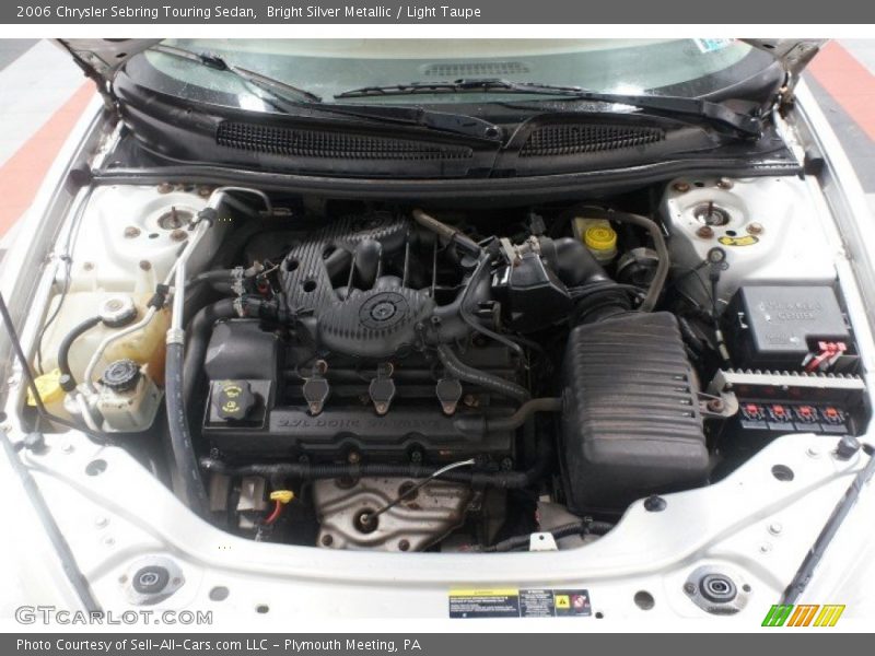 Bright Silver Metallic / Light Taupe 2006 Chrysler Sebring Touring Sedan