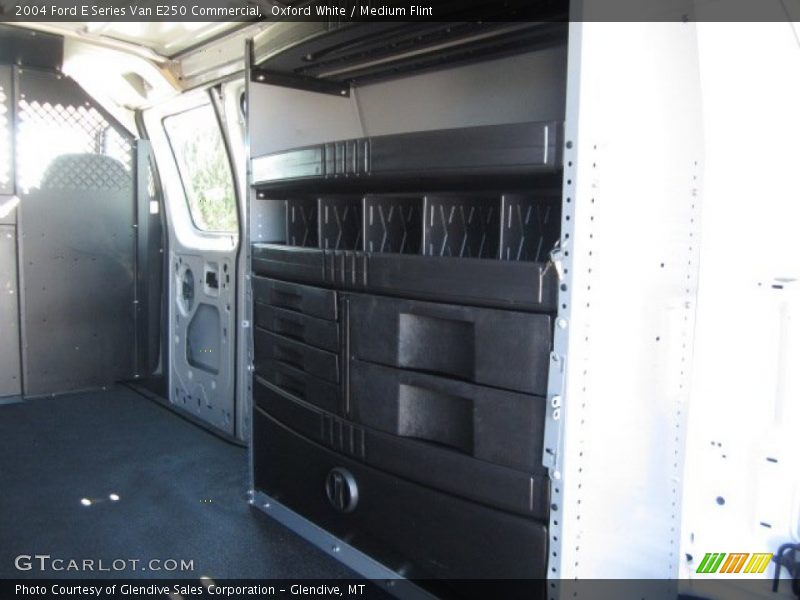 Oxford White / Medium Flint 2004 Ford E Series Van E250 Commercial