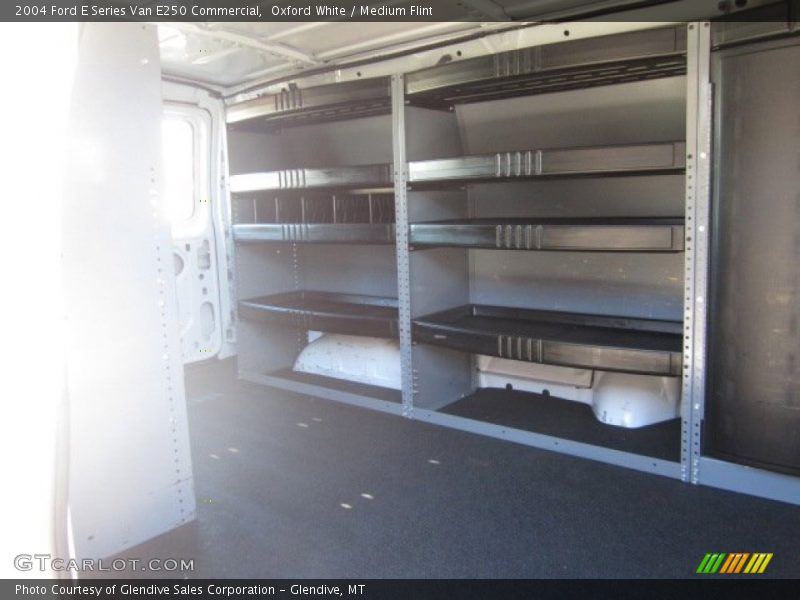Oxford White / Medium Flint 2004 Ford E Series Van E250 Commercial