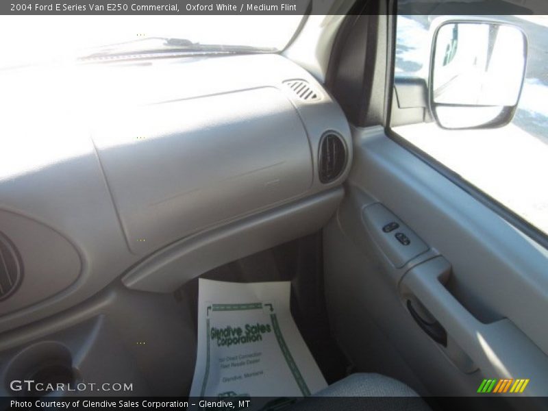 Oxford White / Medium Flint 2004 Ford E Series Van E250 Commercial