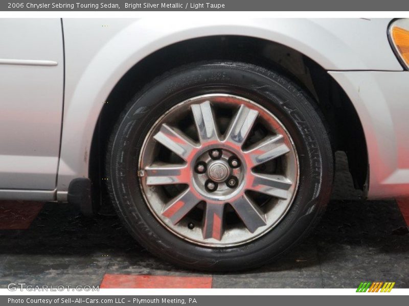 Bright Silver Metallic / Light Taupe 2006 Chrysler Sebring Touring Sedan