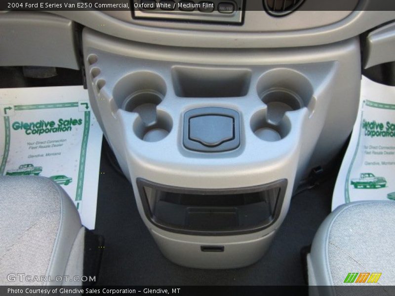 Oxford White / Medium Flint 2004 Ford E Series Van E250 Commercial