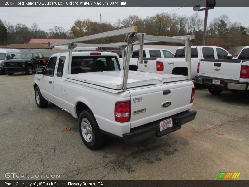 Oxford White / Medium Dark Flint 2007 Ford Ranger XL SuperCab