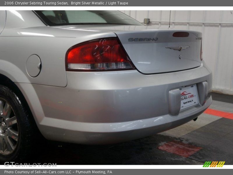 Bright Silver Metallic / Light Taupe 2006 Chrysler Sebring Touring Sedan