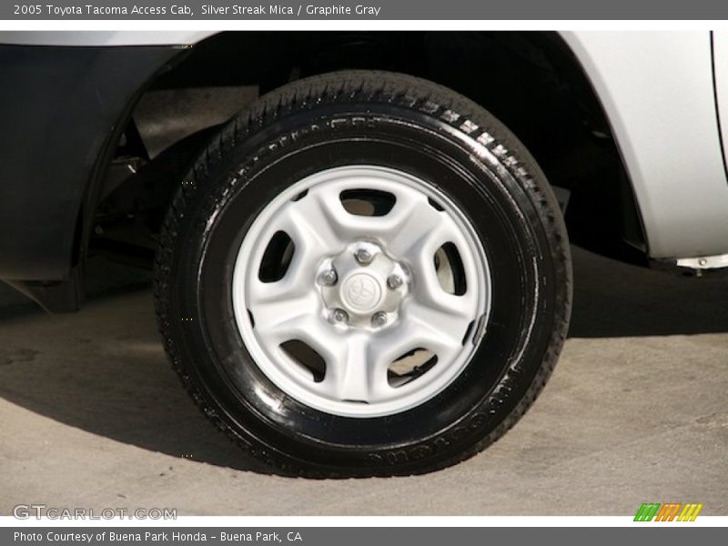 Silver Streak Mica / Graphite Gray 2005 Toyota Tacoma Access Cab