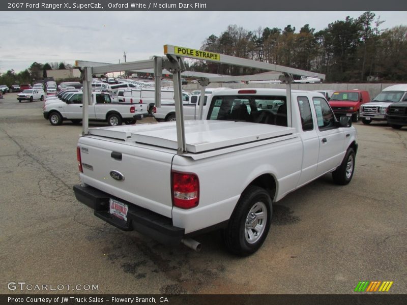Oxford White / Medium Dark Flint 2007 Ford Ranger XL SuperCab
