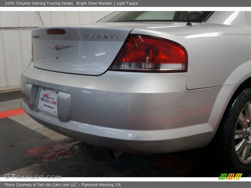 Bright Silver Metallic / Light Taupe 2006 Chrysler Sebring Touring Sedan