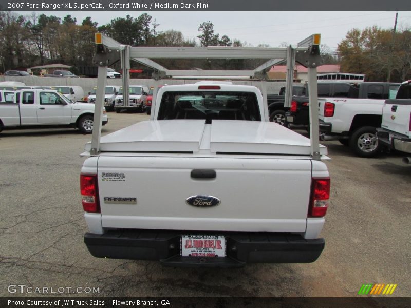 Oxford White / Medium Dark Flint 2007 Ford Ranger XL SuperCab