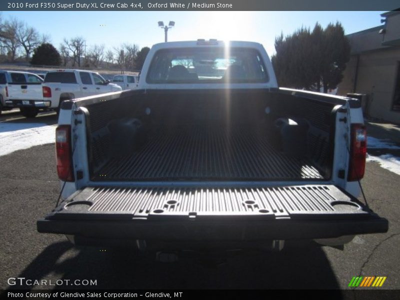 Oxford White / Medium Stone 2010 Ford F350 Super Duty XL Crew Cab 4x4