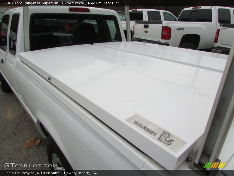 Oxford White / Medium Dark Flint 2007 Ford Ranger XL SuperCab