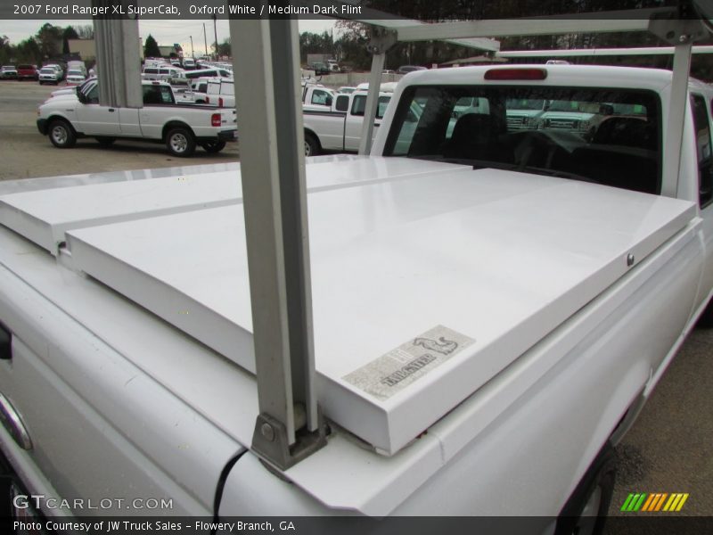 Oxford White / Medium Dark Flint 2007 Ford Ranger XL SuperCab